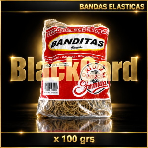 BANDAS ELASTICAS x 100 grs