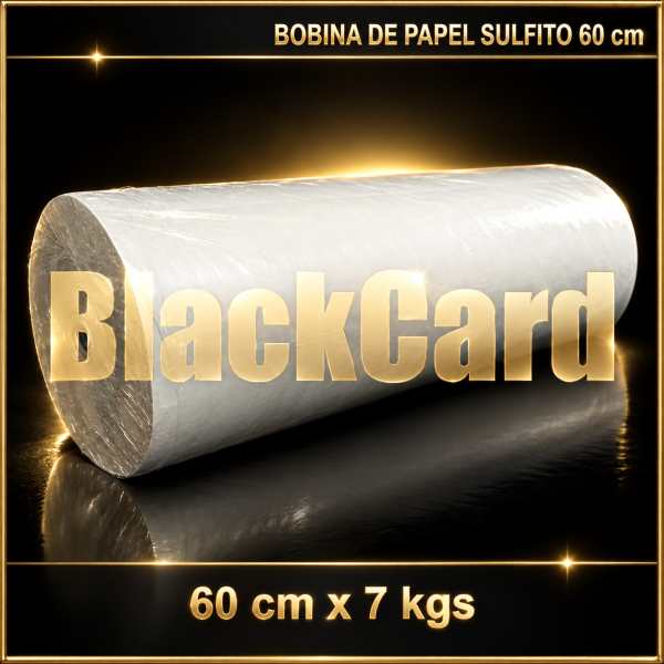 BOBINA DE PAPEL SULFITO 60 CM X KG