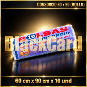 BOLSA CONSORCIO 60 x 90 x 10 und (ROLLO)