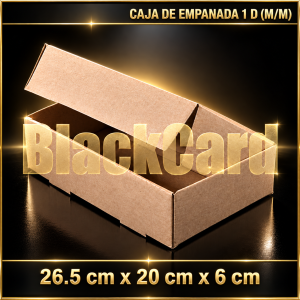 CAJAS DE EMPANADA 1 D (M/M) (26,5x20x6)