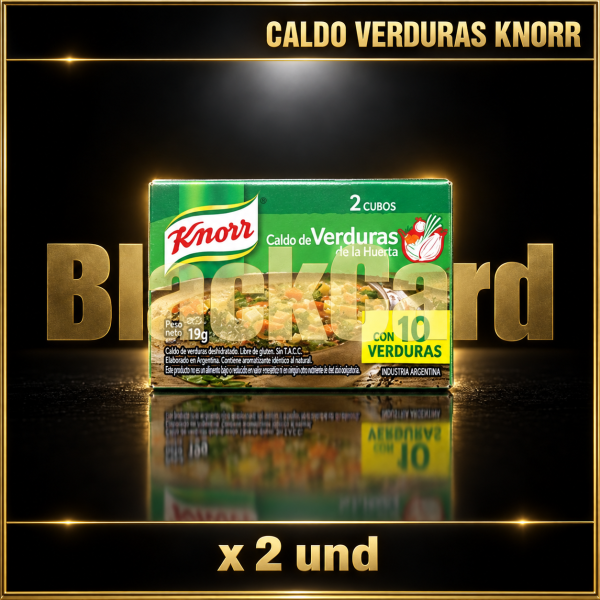 CALDO VERDURA x 2 KNORR