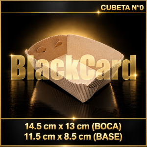 CUBETAS N° 0 x 100 (ÑOQUERAS) (11.5 CM x 8.5 CM BASE)