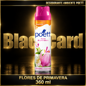 DESODORANTE AEROSOL FLORES DE PRIMAVERA x 360ml POETT