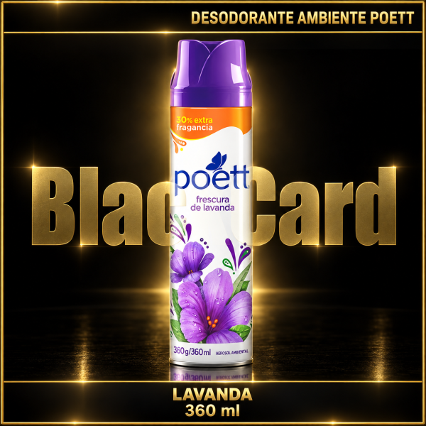 DESODORANTE AEROSOL LAVANDA x 360ml POETT