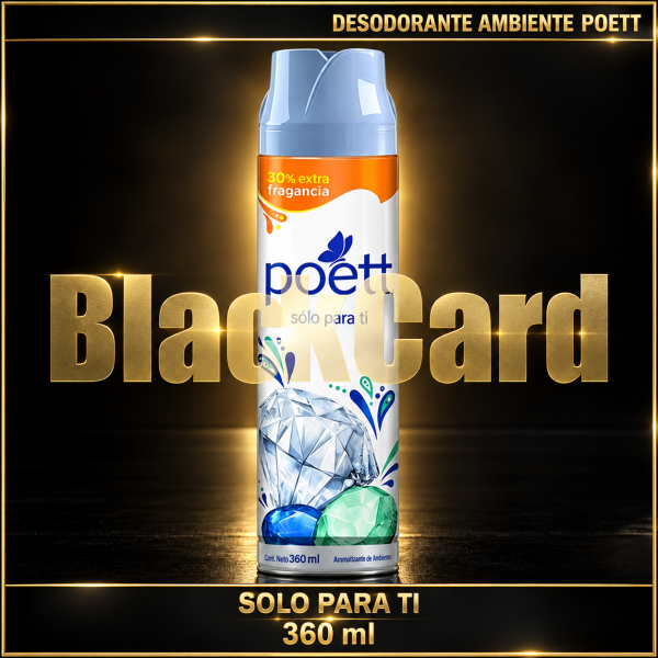 DESODORANTE AEROSOL SOLO PARA TI x 360ml POETT