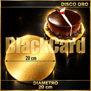 DISCO DE ORO 20 cm