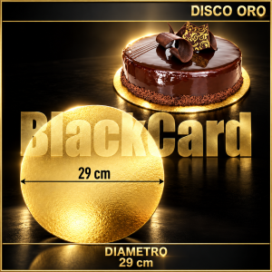 DISCO DE ORO 29 cm