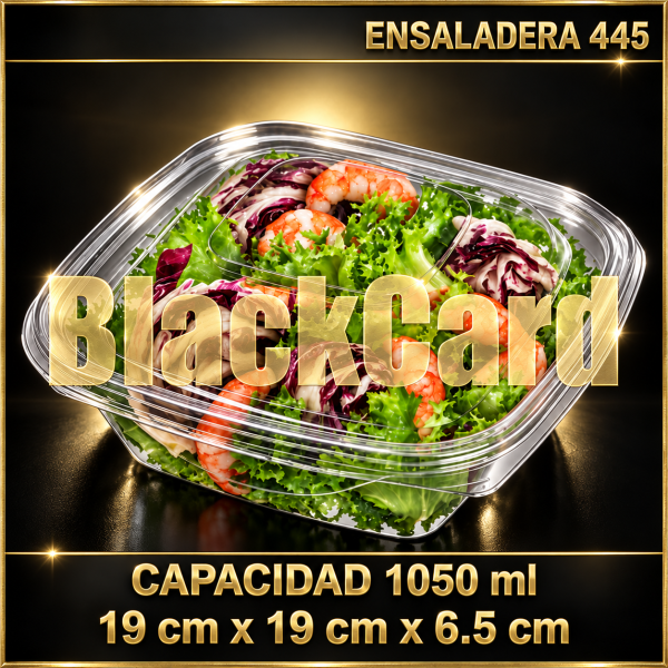ENSALADERA PET BANDEX 445 (190x190x65)