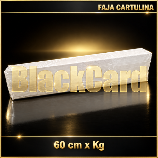 FAJA CARTULINA BLANCA x 60 cm x Kg