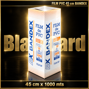 FILM ADHERENTE 450mm x 1000mts PVC BANDEX