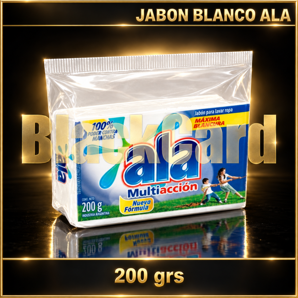 JABON EN PAN BLANCO x200grs ALA