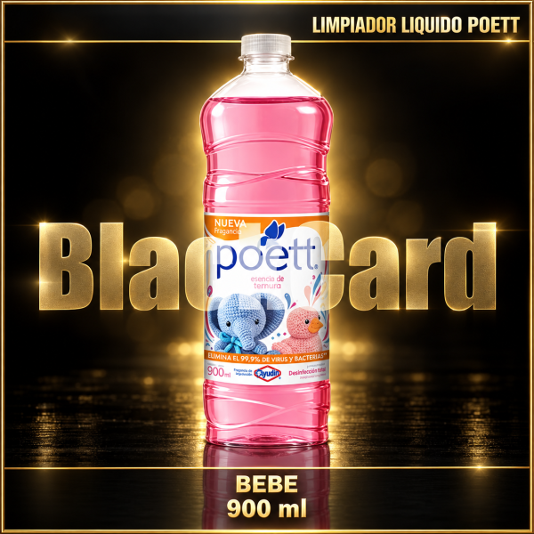 LIMPIADOR LIQUIDO BEBE x 900ml POETT