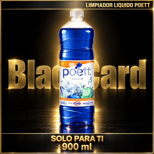 LIMPIADOR LIQUIDO SOLO PARA TI x 900ml POETT