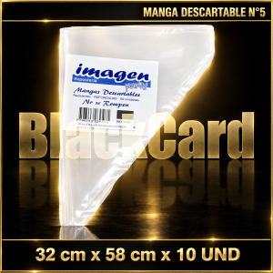 MANGA DESCARTABLE N°5 (32x58) x 10 UND