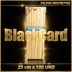 PALITOS BROCHETTES 25 cm x 100 und