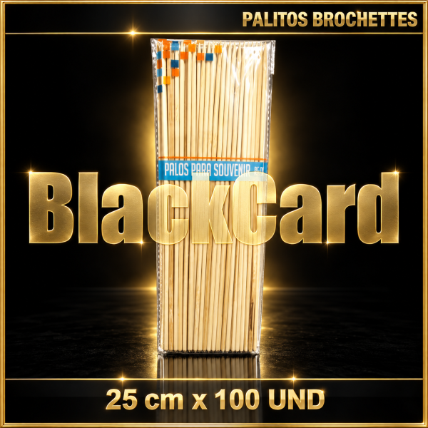 PALITOS BROCHETTES 25 cm x 100 und
