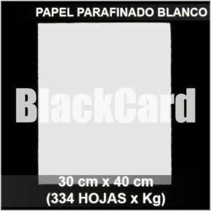 PAPEL PARAFINADO BLANCO (30 x 40 cm) (HAMBURGUESAS) x kg