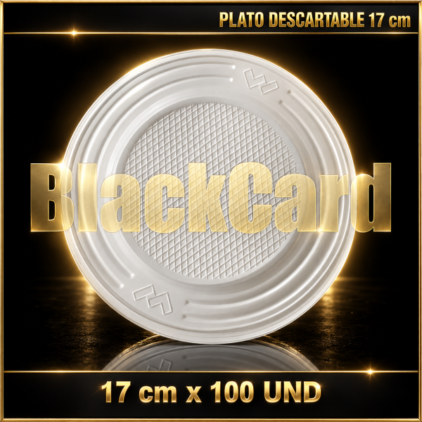 PLATO DESCARTABLE 17 cm x 100