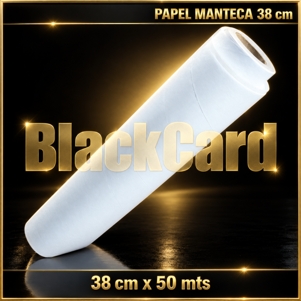 ROLLO PAPEL MANTECA 38 x 50 mts