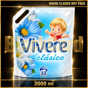 SUAVIZANTE CLASICO DOY PACK x 3 Lts VIVERE