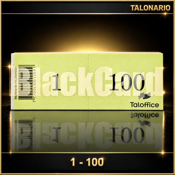 TALONARIOS 1-100
