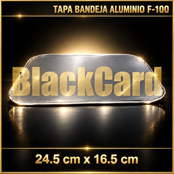 TAPA BANDEJA ALUMINIO F100