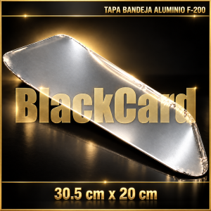 TAPA BANDEJA ALUMINIO F200