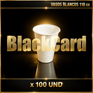 VASOS PLASTICO 110cc x 100