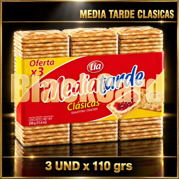 GALLETITAS MEDIA TARDE 3x110 grs