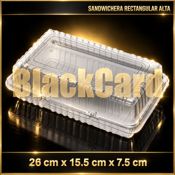 SANDWICHERA RECTANGULAR ALTA PET