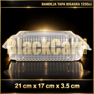 BANDEJA TAPA BISAGRA PP 1250cc