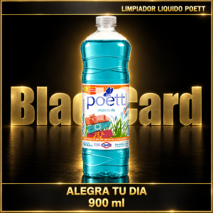 LIMPIADOR LIQUIDO ALEGRA TU DIA x 900ml POETT