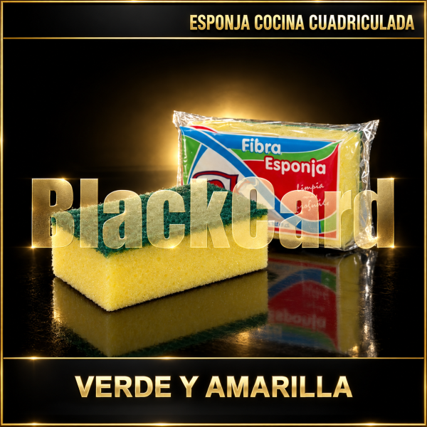 ESPONJA COCINA CUADRICULADA OK SINA