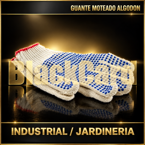 GUANTE MOTEADO ALGODON SINA