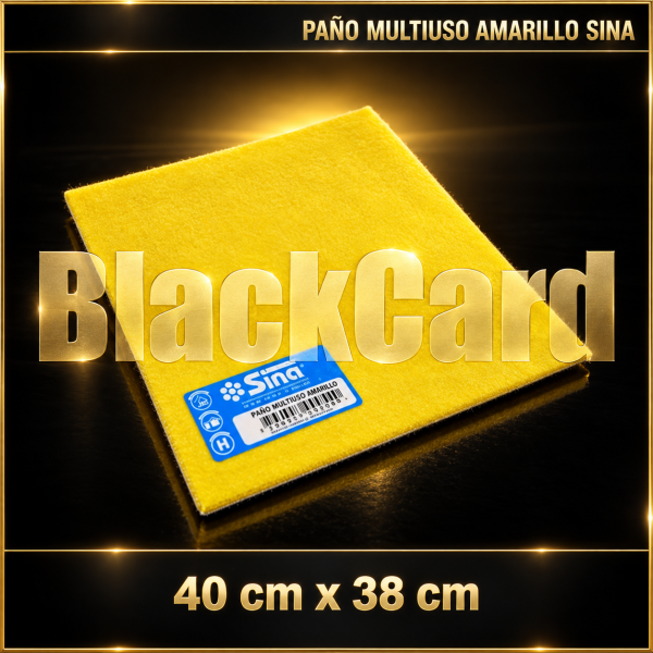 PAÑO MULTIUSO AMARILLO SINA