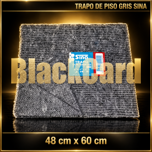 TRAPO DE PISO COSTURADO GRIS SINA