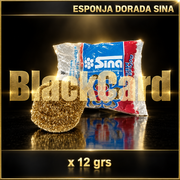 ESPONJA DORADA x 12grs SINA