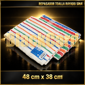 REPASADOR TOALLA RAYADO SINA