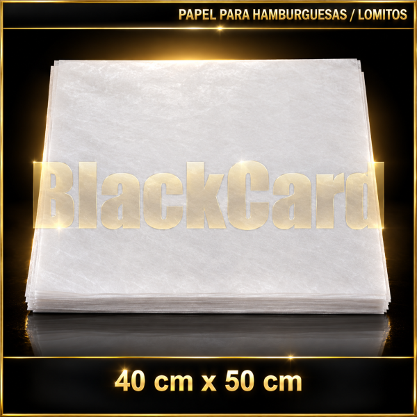 PAPEL PARA HAMBURGUESAS 40x50 x kg