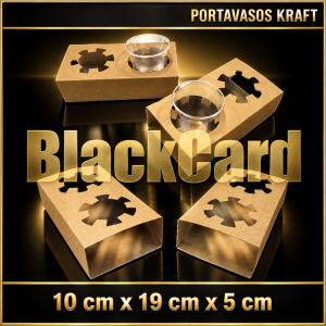 PORTAVASOS KRAFT (10 x 19 x 5)