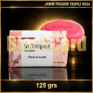 JABON TOCADOR TROPEZ ROSA x 125 Grs