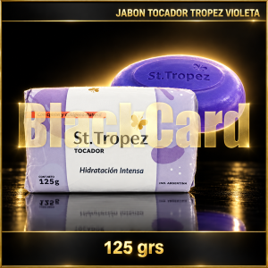JABON TOCADOR TROPEZ VIOLETA x 125 Grs