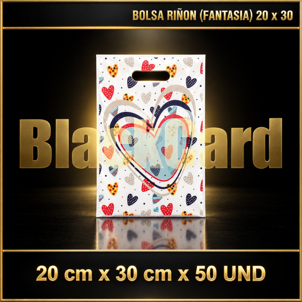 BOLSA RIÑON (FANTASIA) 20 x 30 x 50 und