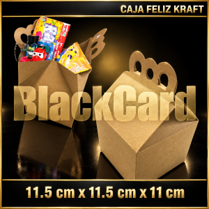 CAJA FELIZ KRAFT (11,5 x 11,5 x 11)