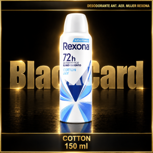 DESODORANTE ANT. AER. REXONA (COTTON) x 150 ml