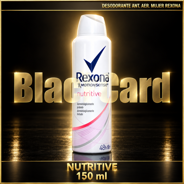 DESODORANTE ANT. AER. REXONA (NUTRITIVE) x 150 ml