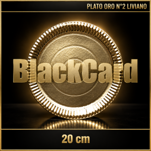 PLATO ORO N°2 LIVIANO RED. (20 cm)