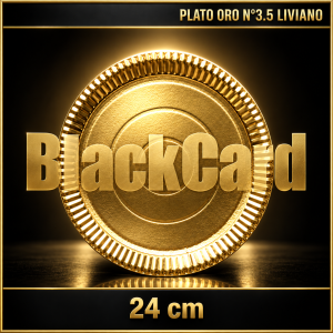 PLATO ORO N°3.5 LIVIANO RED. (24 cm)