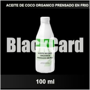 ACEITE DE COCO ORGANICO PRENSADO EN FRIO - 100 ML