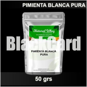 Pimienta blanca pura - 50 gr